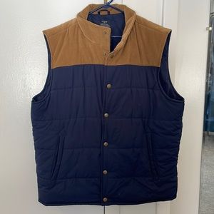 Mens J.Crew Puffer Vest